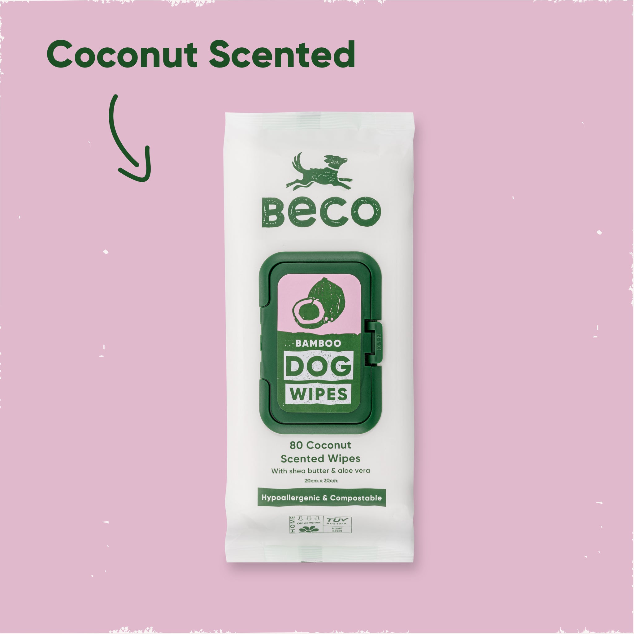 Coconut dog wipes clearance