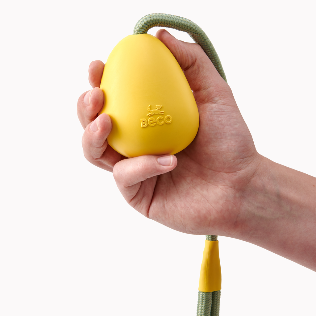 Beco Natural Rubber Slinger Pebble Toy