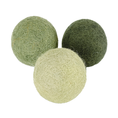 MiaCara | Globo Cat Toy Ball Set, Moss