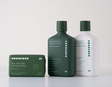 Troopets | Balancing Eucalyptus Shampoo, Conditioner & Bar Soap
