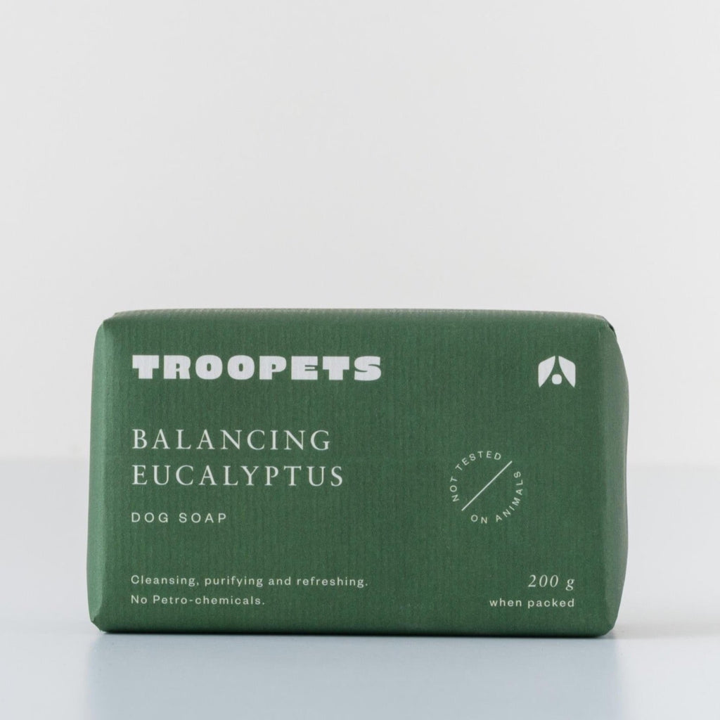 Troopets | Balancing Eucalyptus Shampoo, Conditioner & Bar Soap