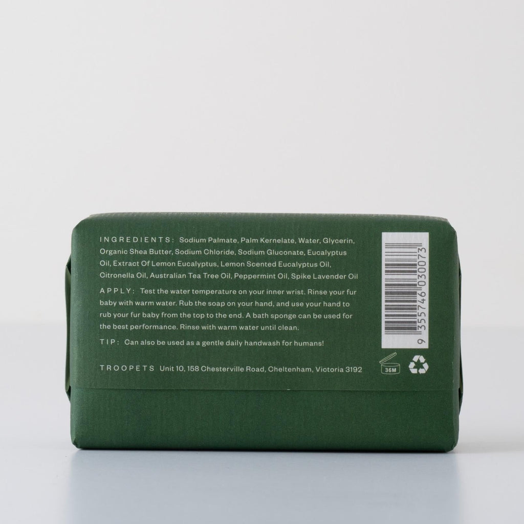 Troopets | Balancing Eucalyptus Shampoo, Conditioner & Bar Soap