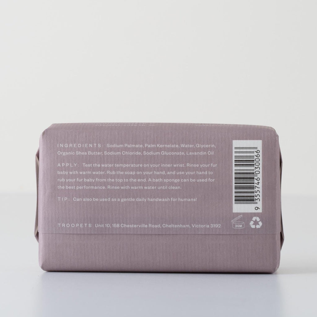 Troopets | Soothing Lavender Shampoo, Conditioner & Bar Soap