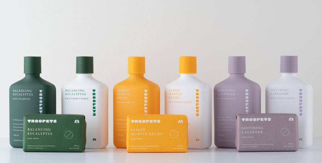 Troopets | Soothing Lavender Shampoo, Conditioner & Bar Soap