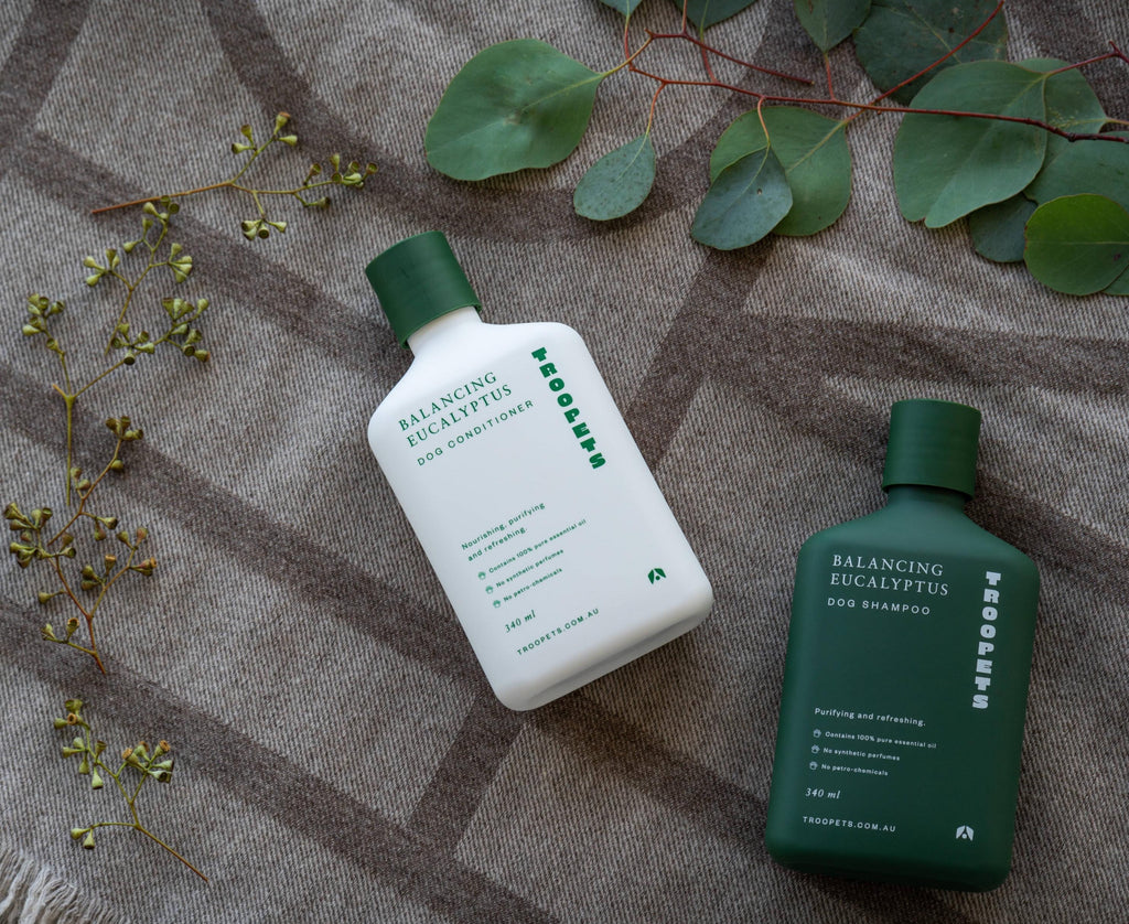 Troopets | Balancing Eucalyptus Shampoo, Conditioner & Bar Soap