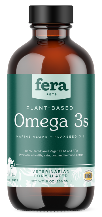 Fera Pets, Vegan Omega-3s Algae Oil for Dogs and Cats