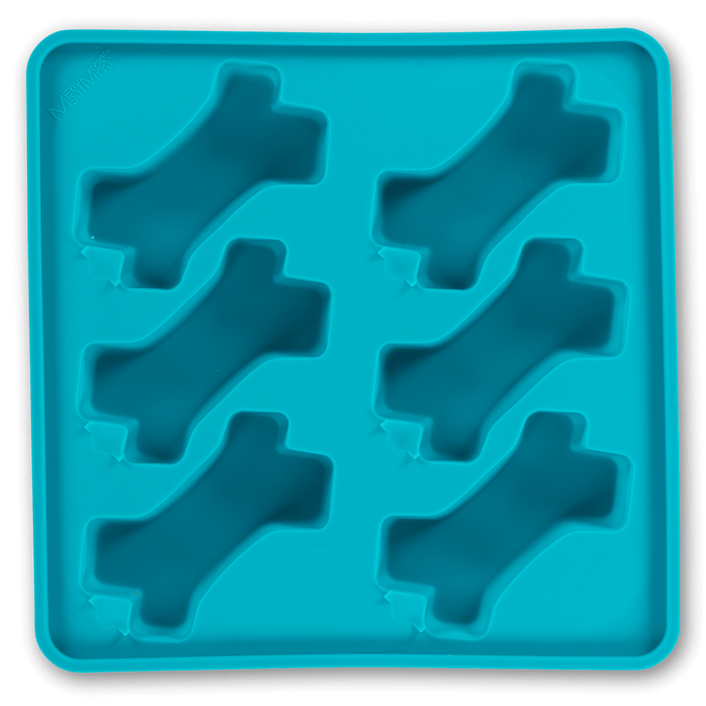 Messy Mutts Framed "Spill Resistant" Silicone Popsicle Mold, Blue