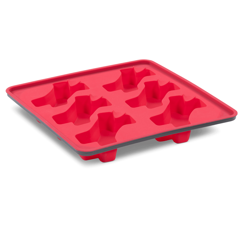 Messy Mutts Framed "Spill Resistant" Silicone Popsicle Mold, Watermelon