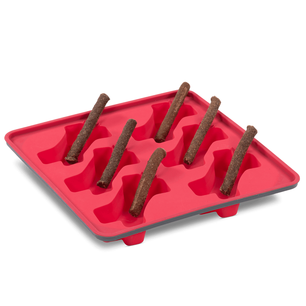 Messy Mutts Framed "Spill Resistant" Silicone Popsicle Mold, Watermelon