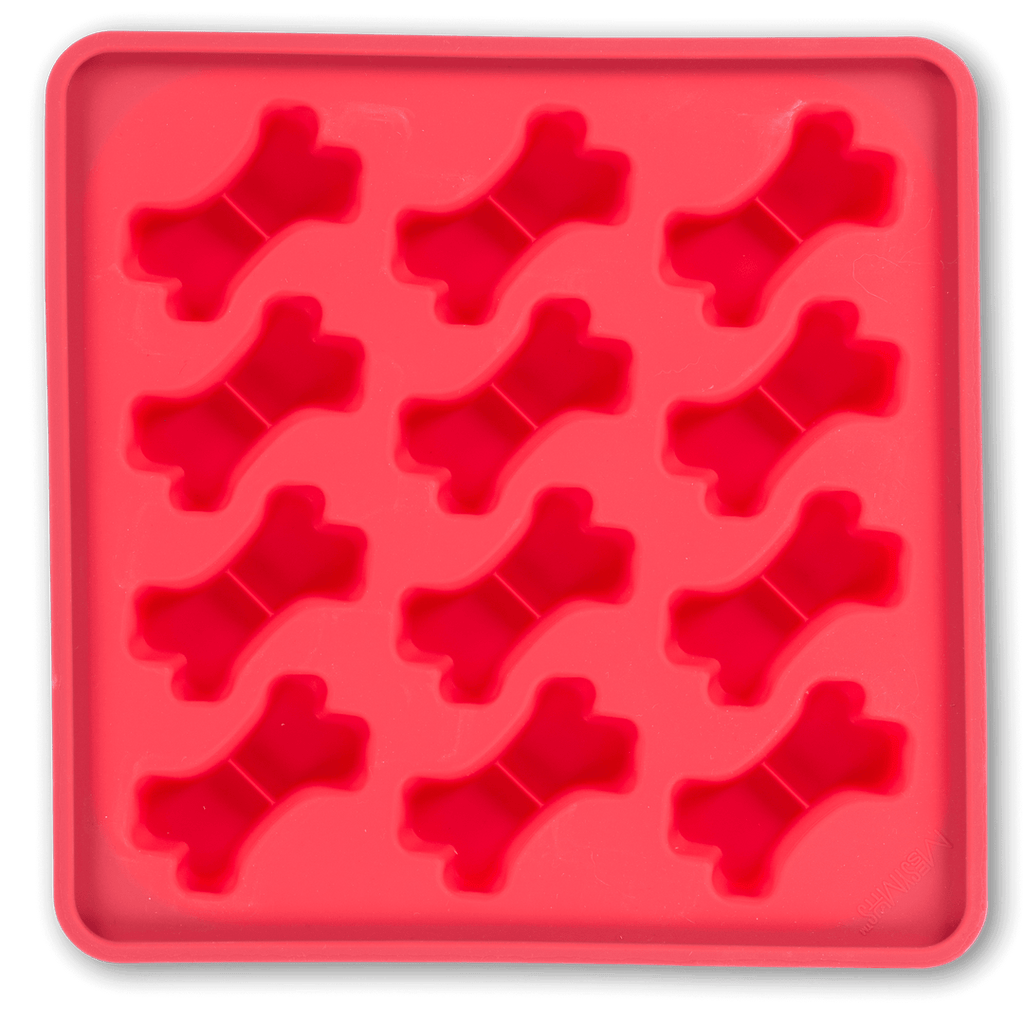 Messy Mutts Framed "Spill Resistant" Silicone Treat Mold, Watermelon