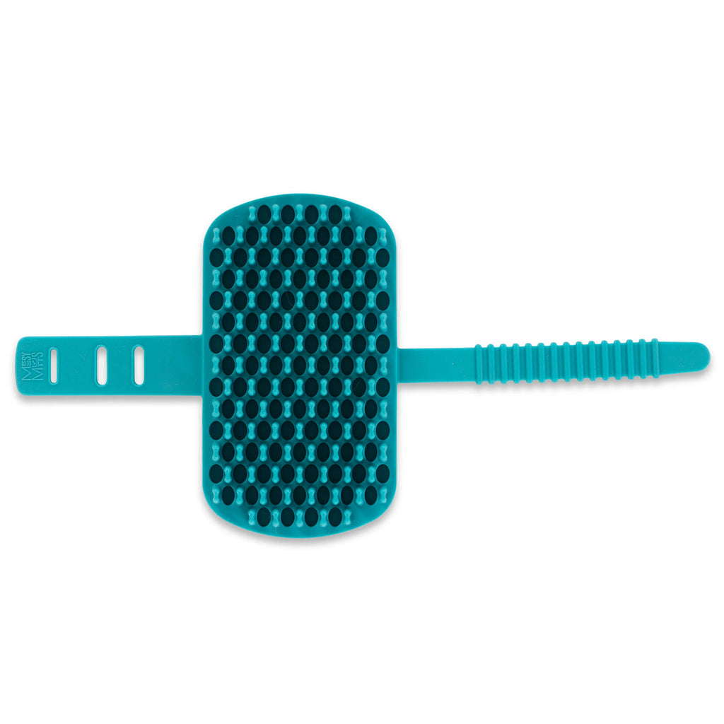 Messy Mutts Silicone Dual Sided Grooming Brush