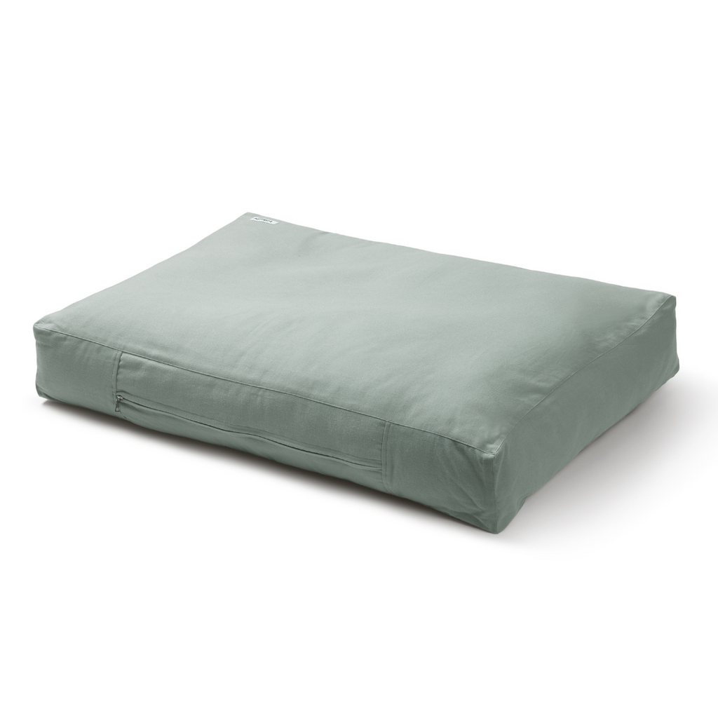 Tadazhi Tobine Pillow Bed, Mellow Green | Organic Cotton