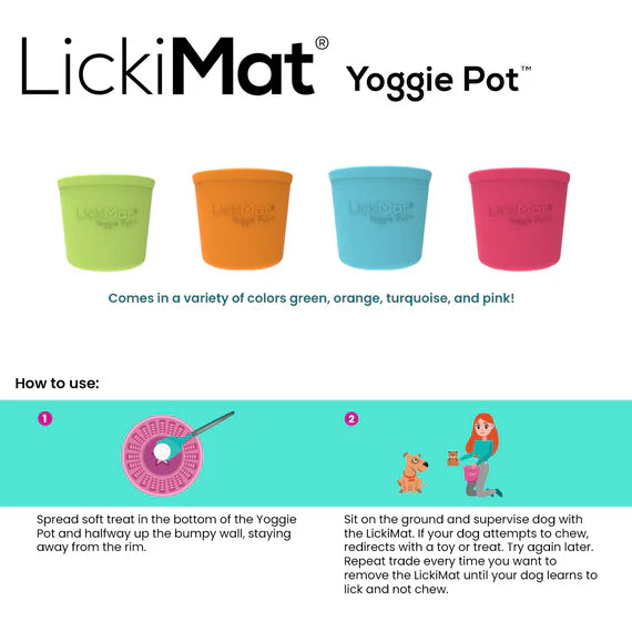 Lickimat Yoggie Pot™