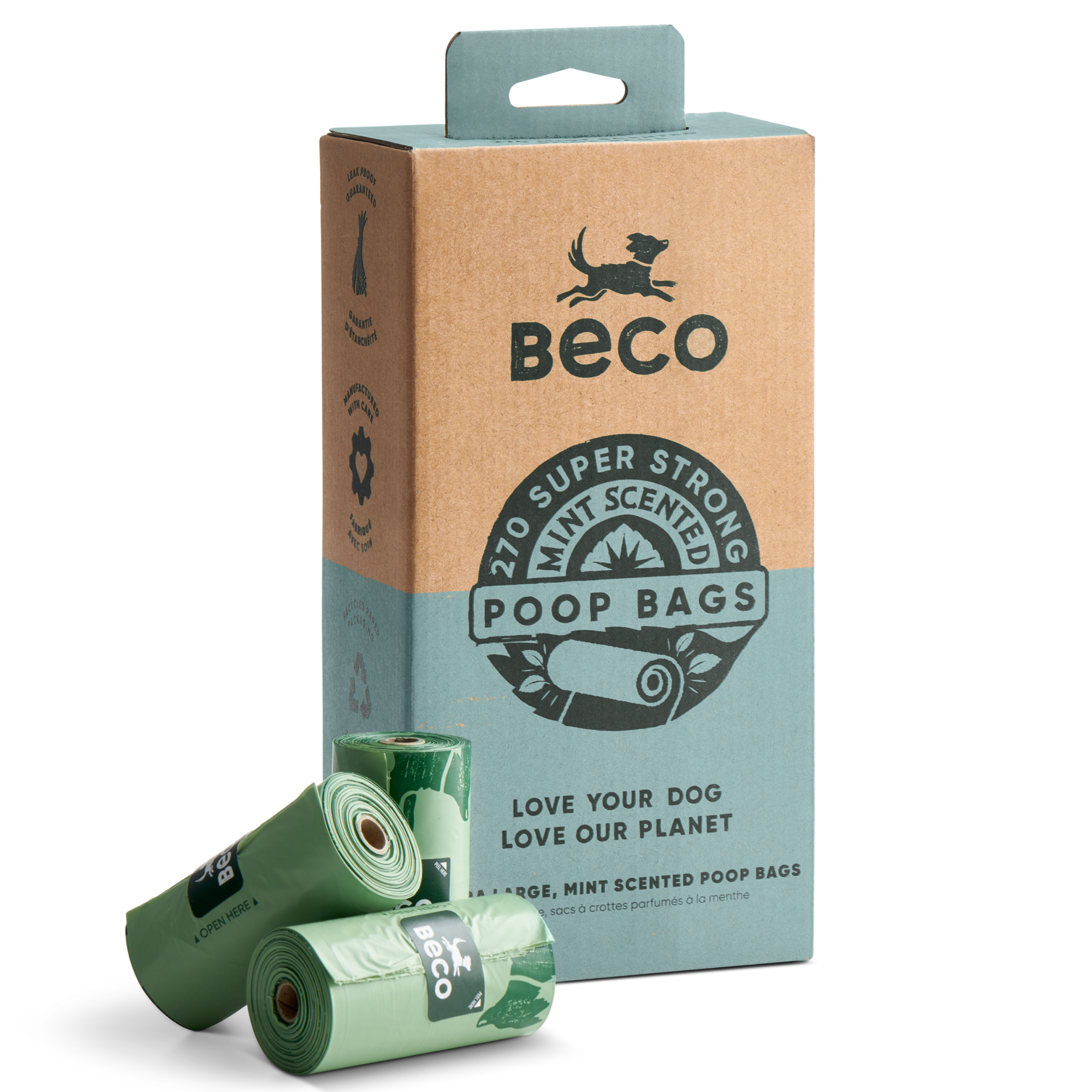 Beco Mint Scented Poop Bags