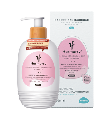 Harmurry Refreshing & Balancing Fur Conditioner for Dogs – Softening, Moisturizing, and Detangling Formula