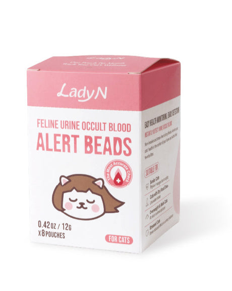 Lady N Feline Urine Occult Blood Alert Beads - 8 Packs in a Box