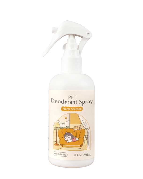 LadyN floral scented pet deodorant spray 250ml bottle