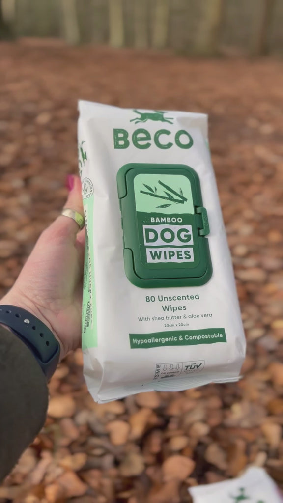 Beco Hypoallergenic Bamboo Dog Wipes