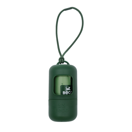 Beco recycled plastic poop bag dispenser with roll included