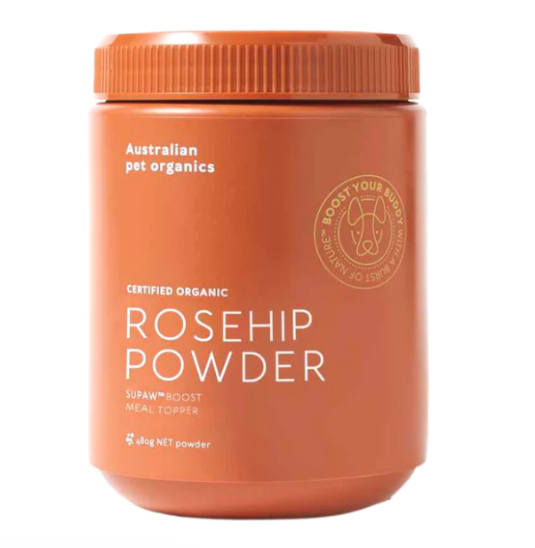 Australian Pet Organics | Certified Organic Rosehip Powder for Pets