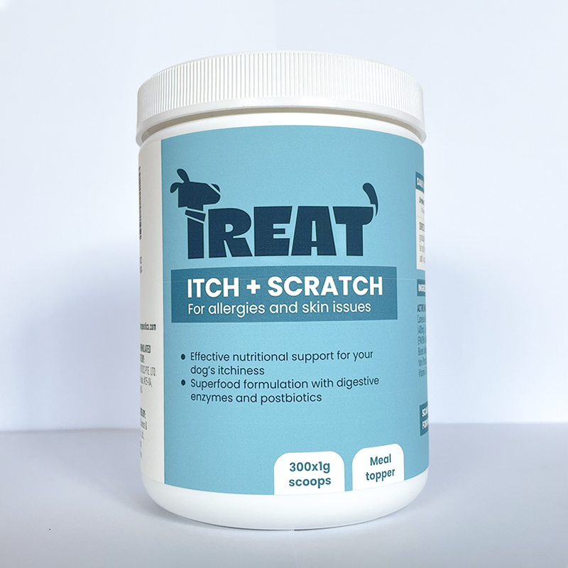 ITCH + SCRATCH, Skin & Allergies Support Meal Topper for Dogs