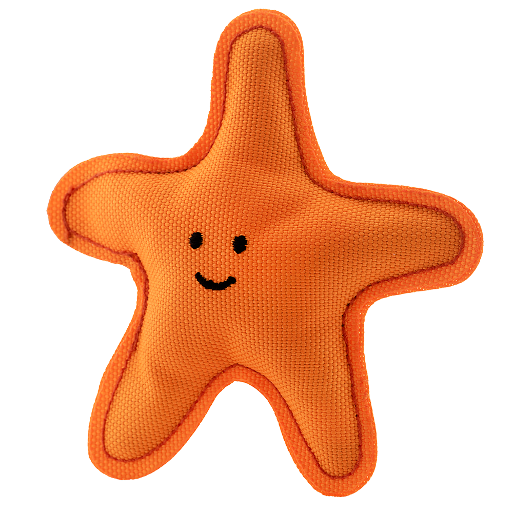 Beco Recycled Plastic Catnip Toy, Starfish