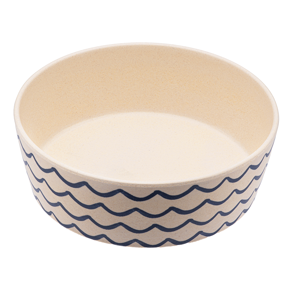 BECO Printed Bamboo Pet Bowl | Plant Based Materials