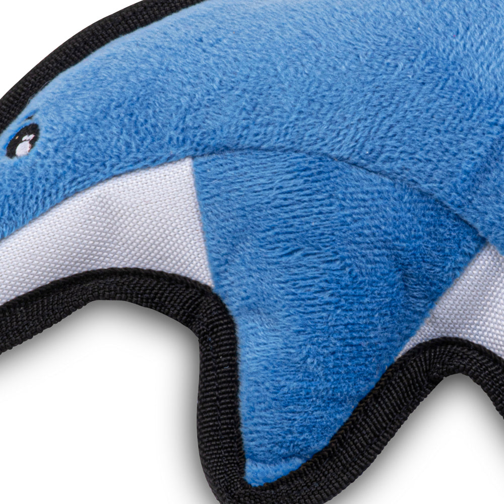 Beco Rough & Tough Recycled Dog Toy, Dolphin