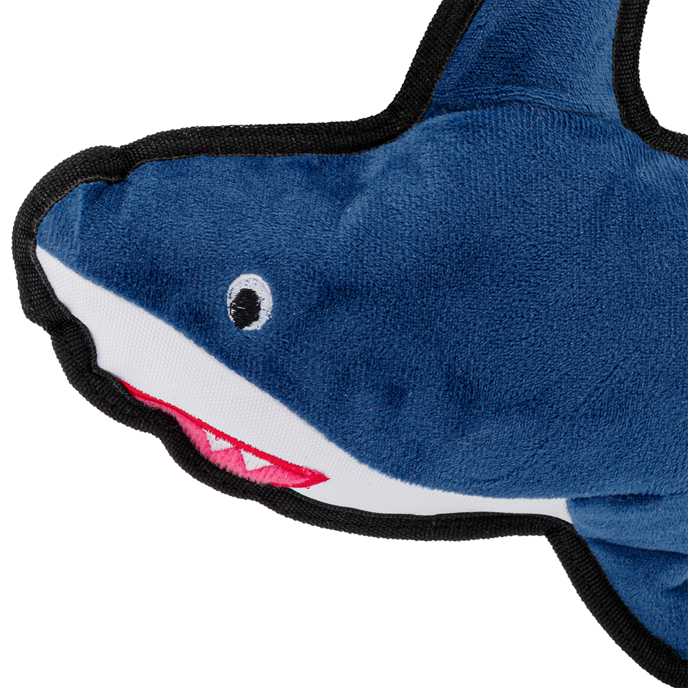 Beco Rough & Tough Recycled Dog Toy, Shark