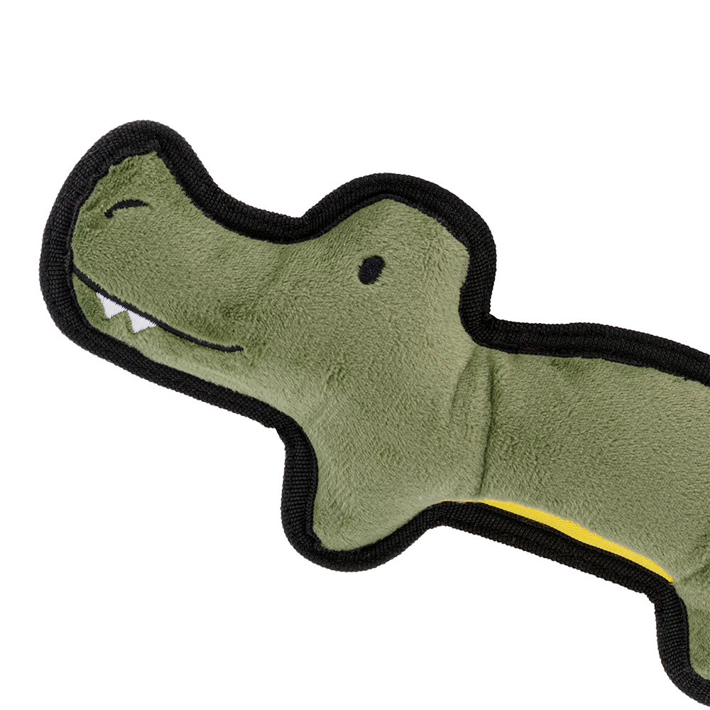 Beco Rough & Tough Recycled Dog Toy, Crocodile