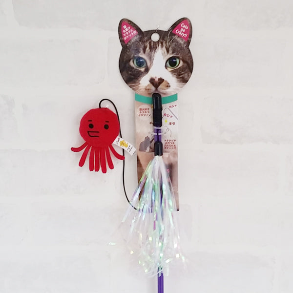 Bestever Japan | Octopus Teaser Wand for Cats