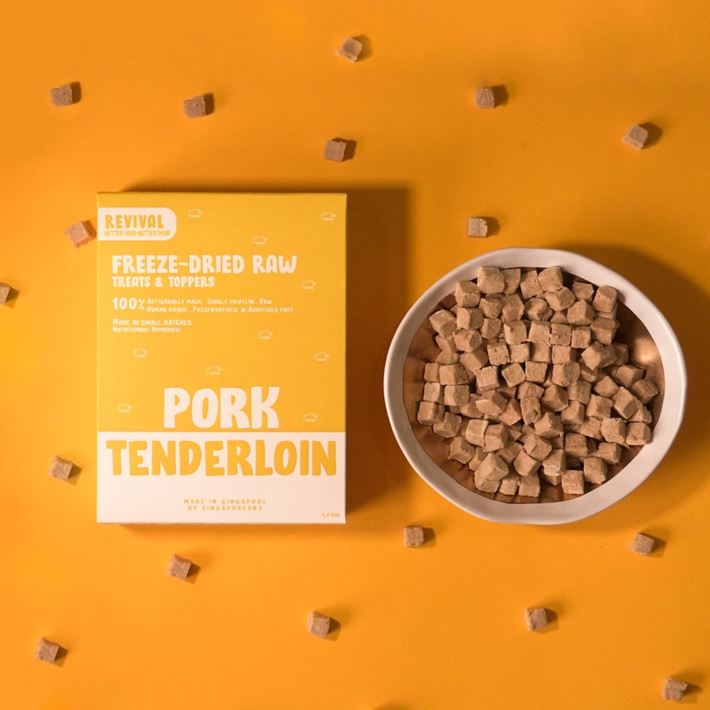 Pawspiracy Pork Tenderloin Freeze-Dried Raw Treat & Topper for Cats & Dogs