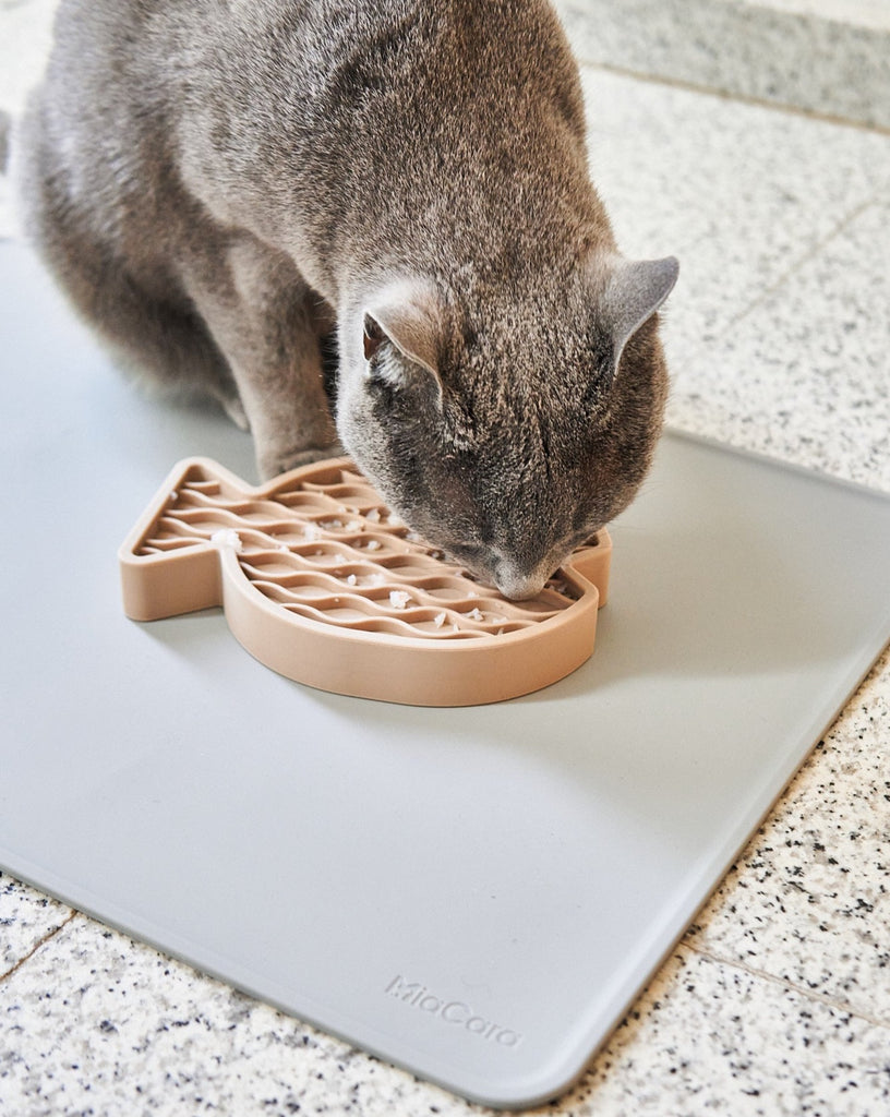 MiaCara Pesce Activity Toy | Slow Feeder, Lick Mat for Cats & Dogs