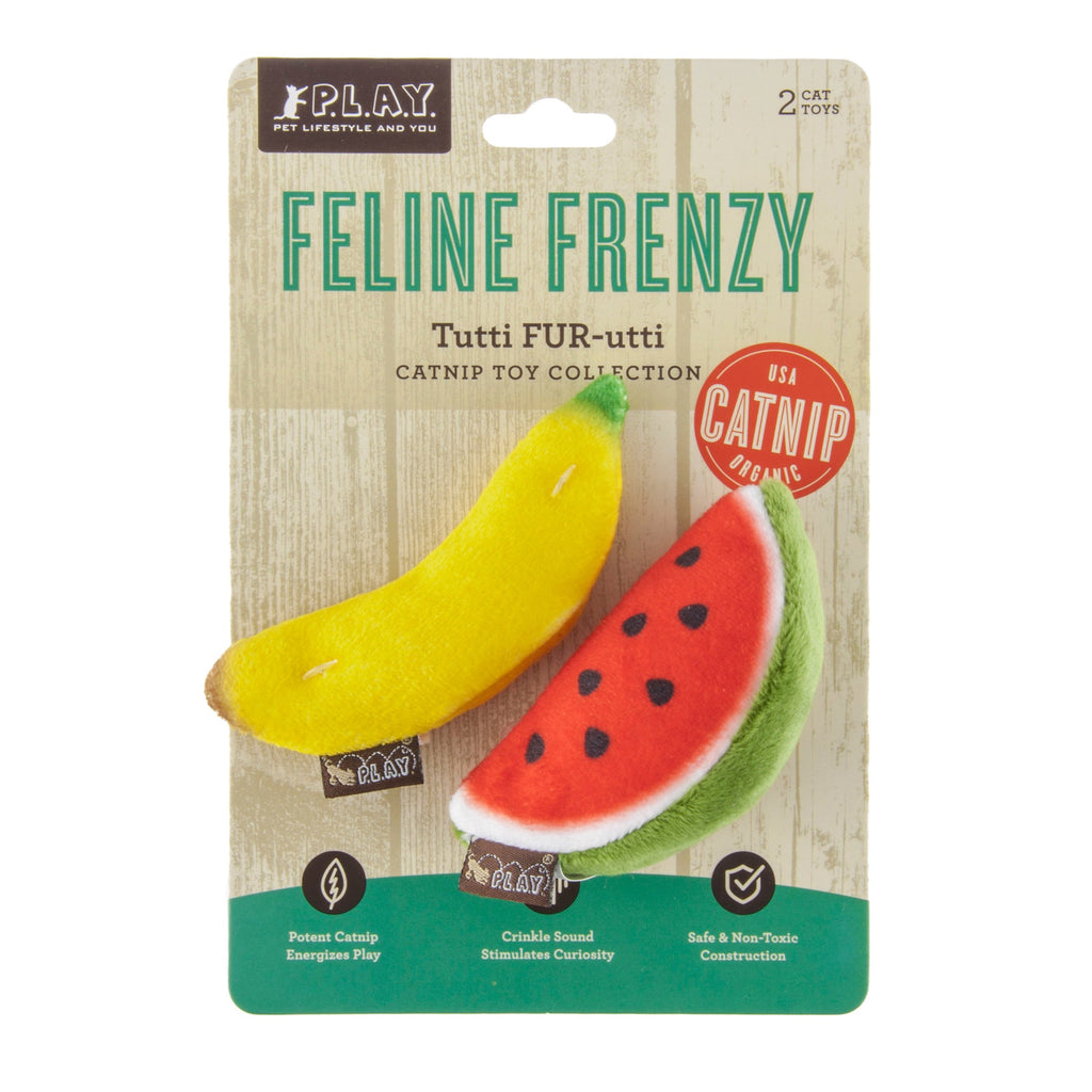 P.L.A.Y. | Tutti Fruitti Catnip Toy Set for Cats
