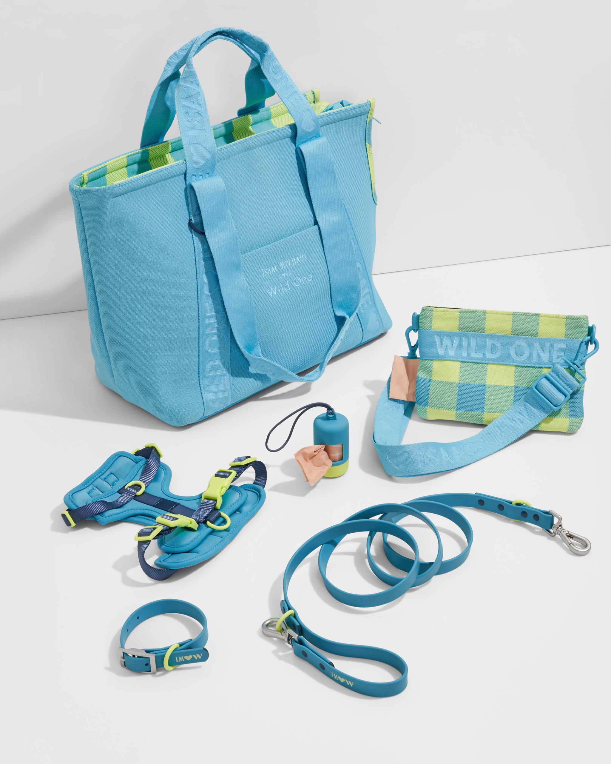 XS, L] Wild One Harness, Limited Edition, IM Hudson Blue – NNYEO