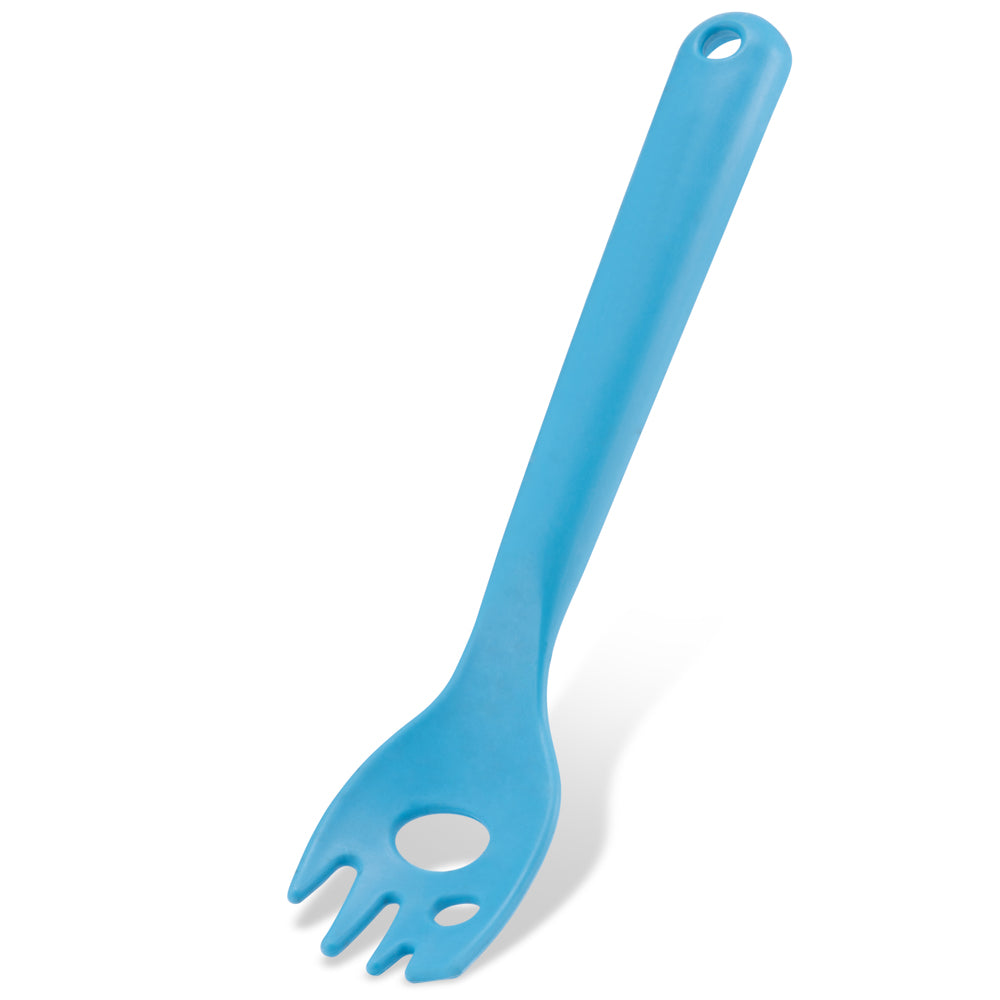 BECO bamboo mashing spork in blue