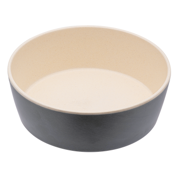BECO bamboo pet bowl in coastal grey shade
