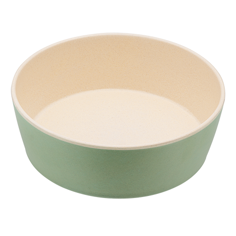 BECO bamboo pet bowl in fresh mint shade
