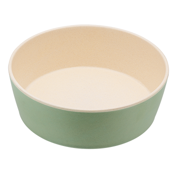 BECO bamboo pet bowl in fresh mint shade